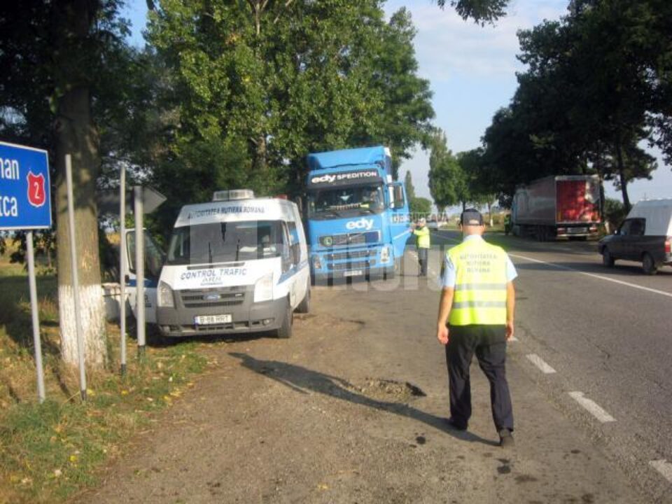 Drumurile naționale din Suceava, împânzite cu inspectori de trafic din patru județe