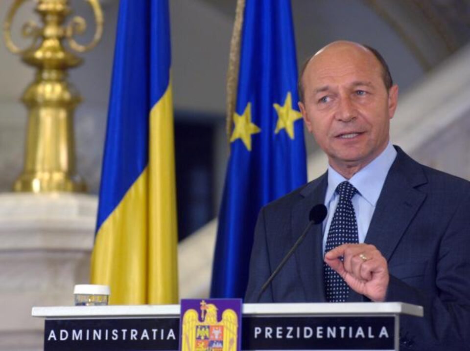 Președintele Traian Băsescu. Foto: Sorin LUPȘA