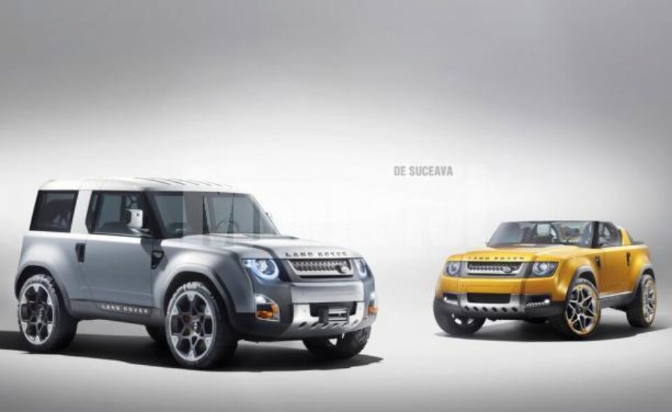 Land Rover dezvăluie conceptele DC100 și DC100 Sport
