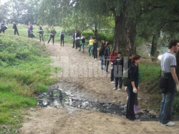 Tineri din întreg județul s-au mobilizat la cea mai mare acțiune de ecologizare