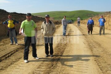Lucrările la șoseaua de centură au fost blocate de mai multe ori de persoanele nemulțumite de cuantumul despăgubirilor