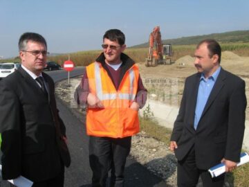 Prefectul Sorin Popescu a inspectat lucrările la șoseaua de centură a Sucevei