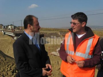Prefectul Sorin Popescu a inspectat lucrările la șoseaua de centură a Sucevei