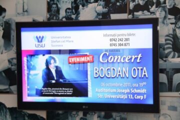 Bogdan Ota va concerta la Universitatea „Ștefan cel Mare”