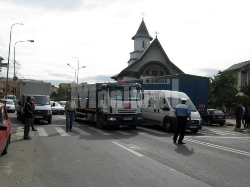 Accidentul s-a petrecut lângă Biserica Sf. Andrei din cartierul Burdujeni