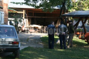 Curtea în care s-a petrecut terifianta crimă