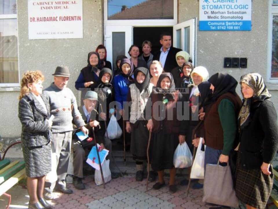 Bătrânii din Șerbăuți, sărbătoriți de Ziua persoanelor vârstnice