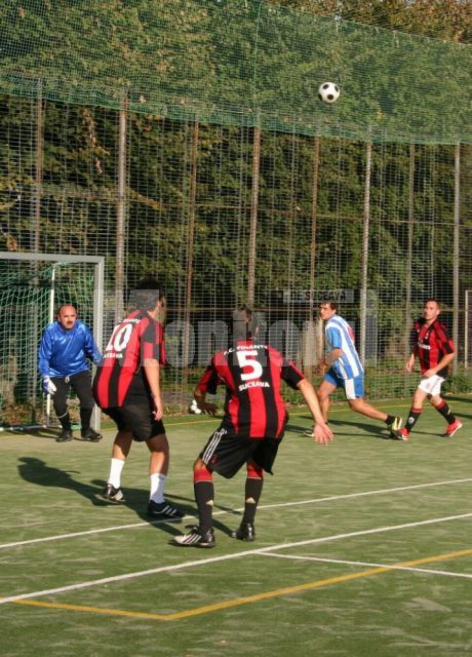 Portarul Tiberiu Avram a fost MVP-ul meciului dintre echipele Presei și Finanțelor