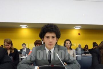 Bogdan Baciu, delegat de tineret al României la ONU