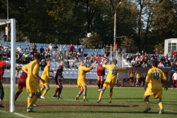Ionuț Plămadă a ratat cea mai mare ocazie a meciului cu câteva minute înainte de finalul întâlnirii de ieri de pe Areni dintre Rapid CFR și Sporting Suceava