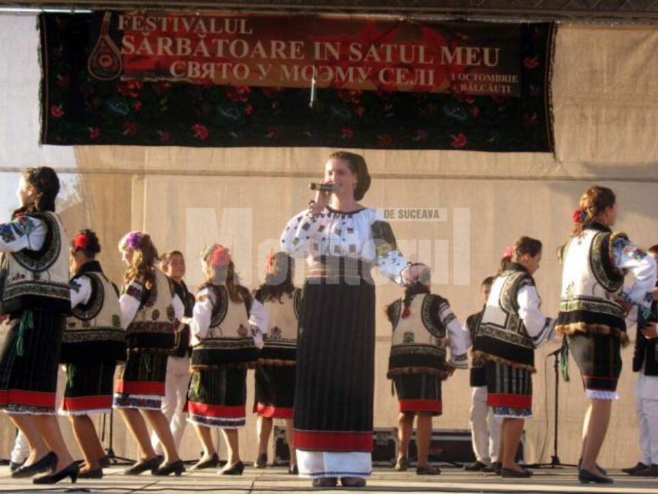 Comuna Bălcăuți a găzduit Festivalul folcloric „Sărbătoare în satul meu”