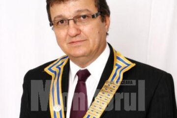 Președintele Clubului Rotary din Suceava, Vasile Mocanu