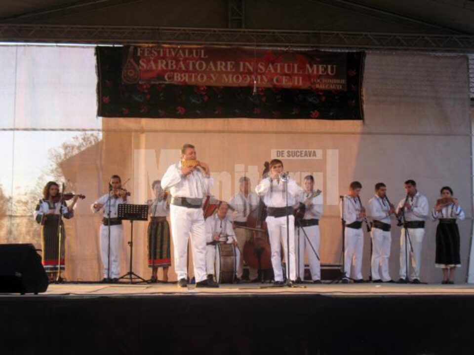 Comuna Bălcăuți a găzduit Festivalul folcloric „Sărbătoare în satul meu”
