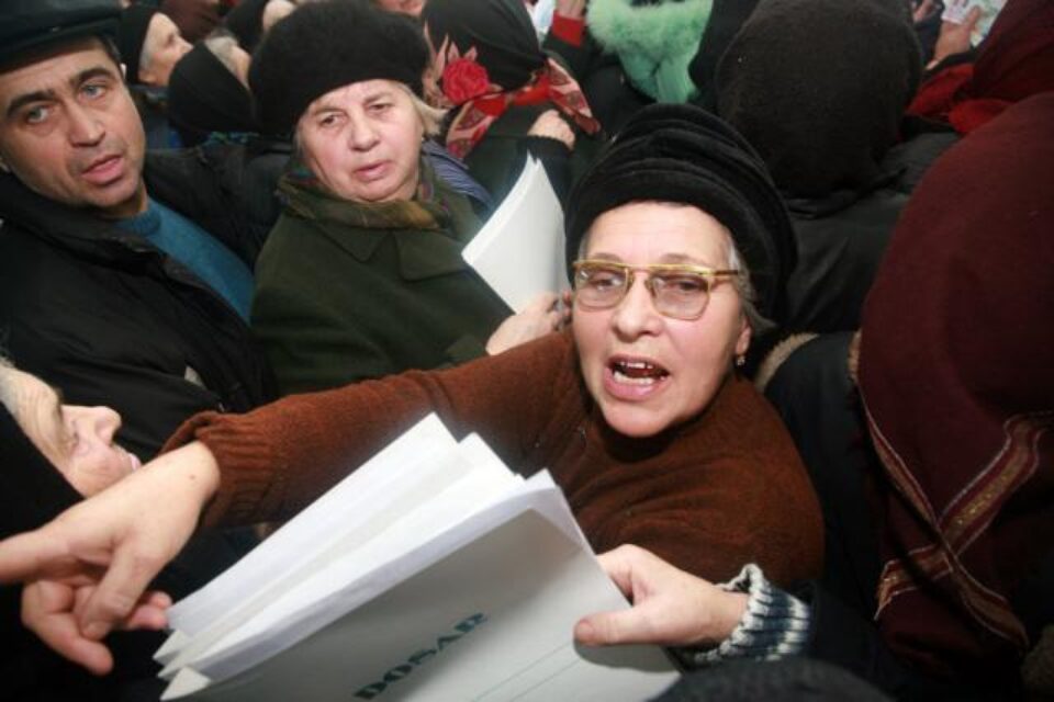 Pensionarii amenință cu ample acțiuni de protest. Foto: MEDIAFAX