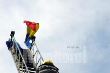 Copiii au asistat la utilizarea autoscării mecanice pentru salvarea persoanelor de la înălțime