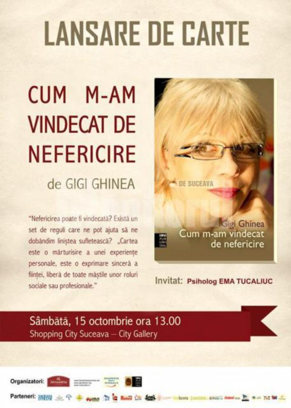 „Cum m-am vindecat de nefericire”