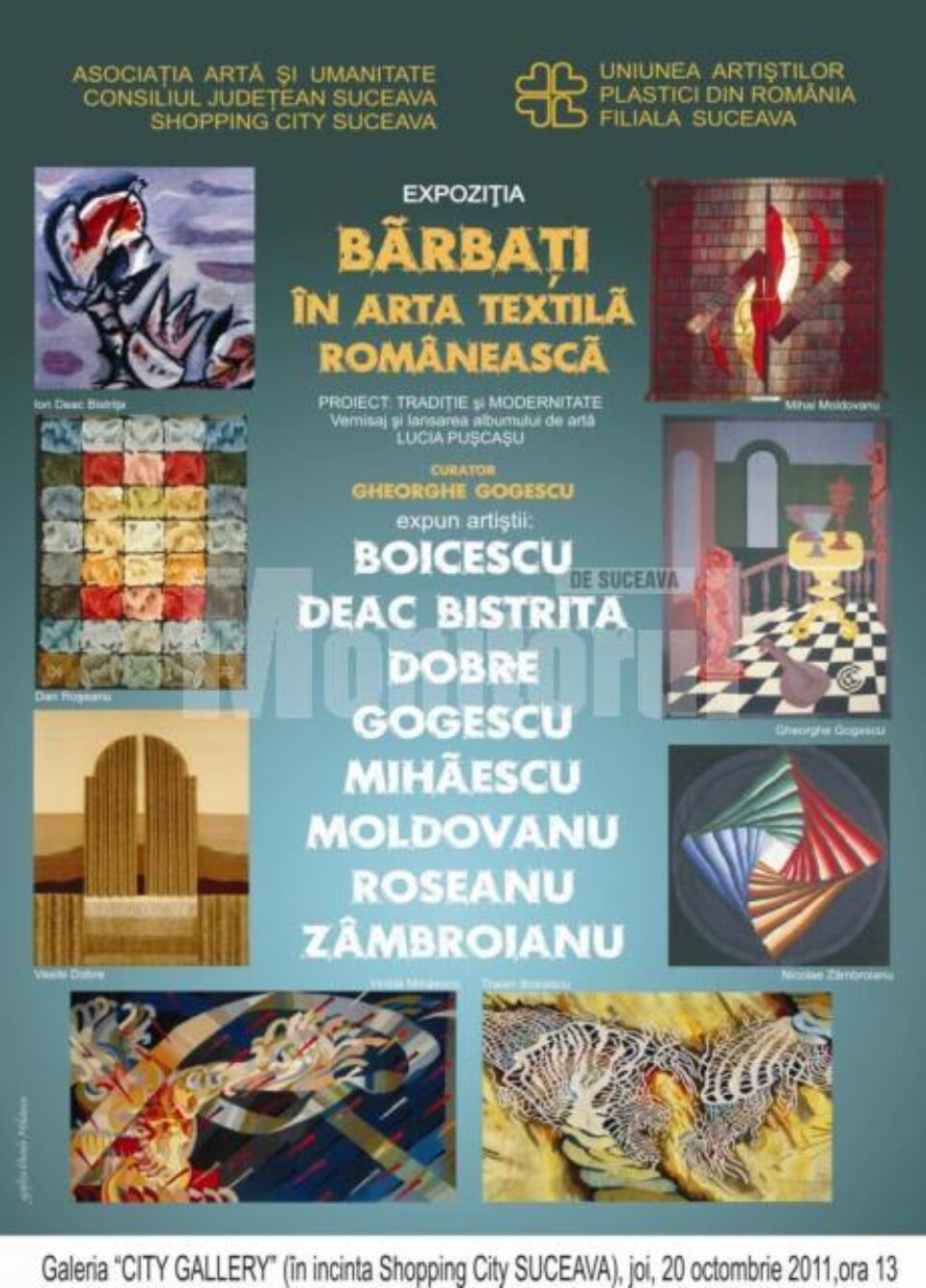 Expoziție de tapiserie „Bărbați în arta textilă românească”