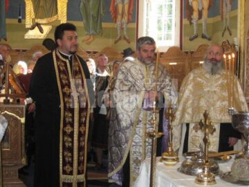 Sfințirea centrului filantropic din Valea Putnei