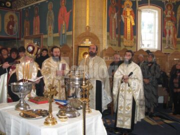 Sfințirea centrului filantropic din Valea Putnei