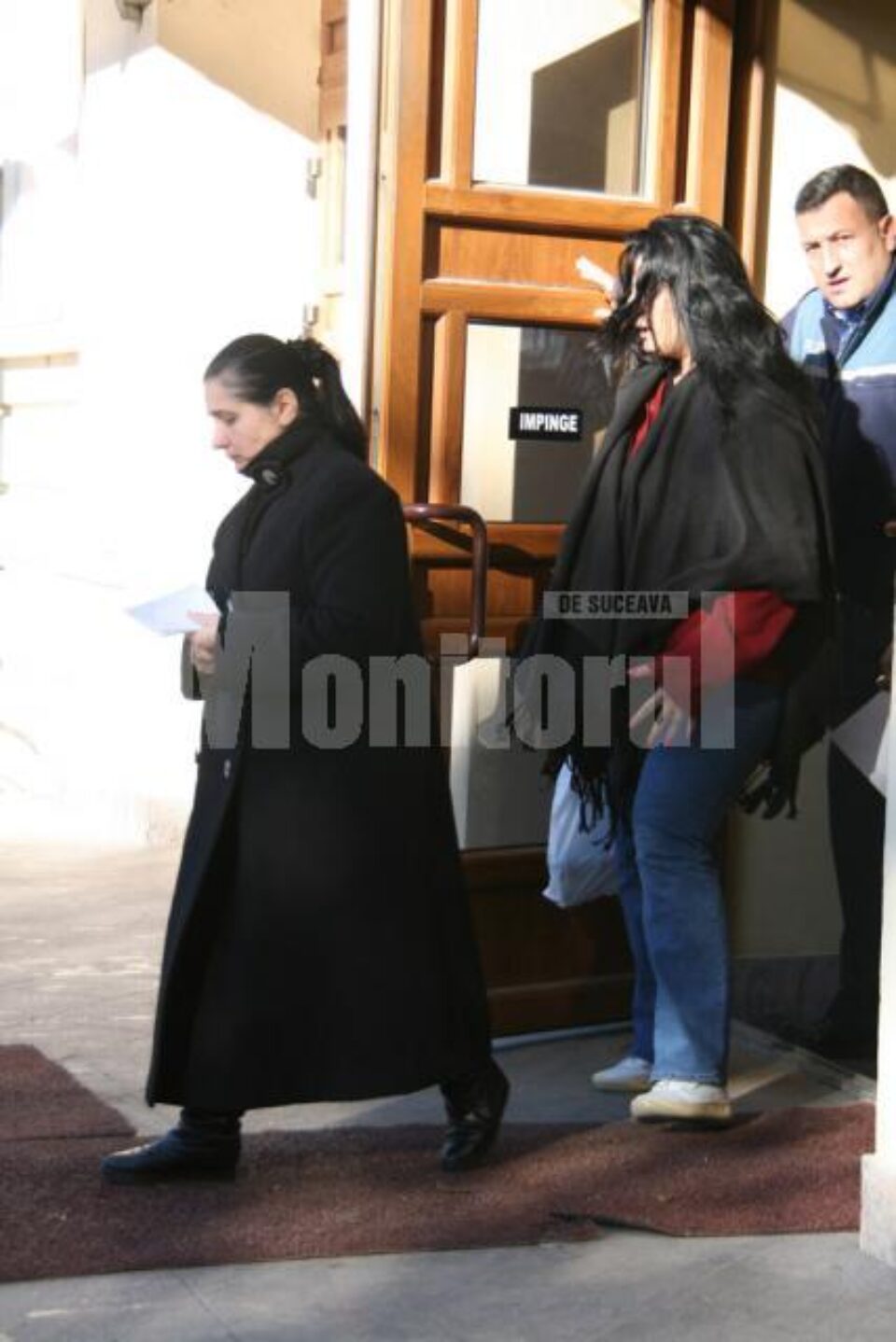 Cristina Boschi (dreapta) și Mariana Florentina Dumitrescu (stânga)