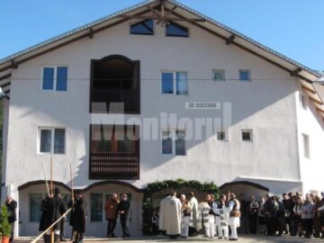 Sfințirea centrului filantropic din Valea Putnei