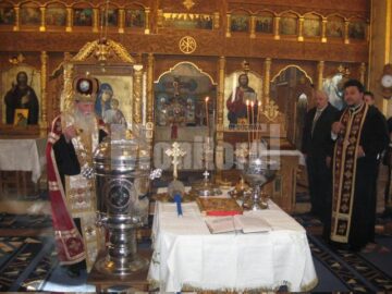 Sfințirea centrului filantropic din Valea Putnei