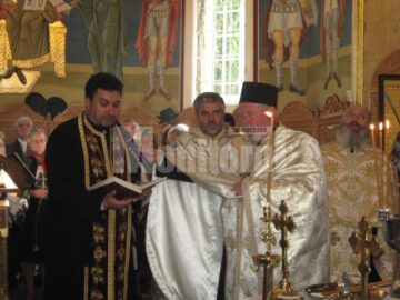 Sfințirea centrului filantropic din Valea Putnei