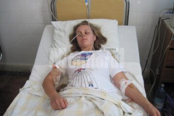 Ieri după-amiază, Eleonora Vlad Cobiliță încă se afla sub influența tratamentului post operatoriu, în spitalul rădăuțean