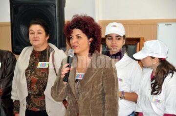 Lăcrămioara Toma, coordonatorul de proiect de la Școala Nr. 1.