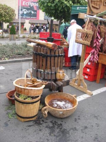 Vizitatorii pot gusta must proaspăt