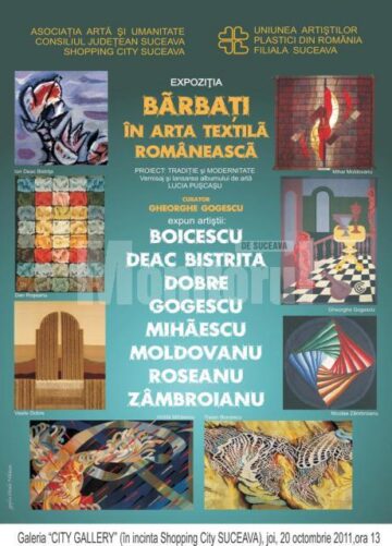 Barbați în arta textilă românească