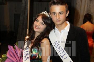 Melissa Ieremie și Dragoș Jilavu Miss și Mister Boboc