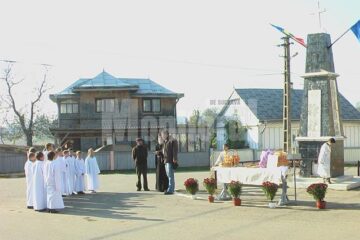 Ceremonialul depunerii de coroane de către Asociația “Cultul Eroilor” Suceava și Organizația Județeană a UNPR Suceava