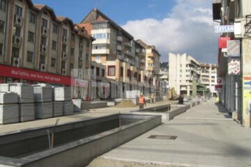 Modernizarea zonei pietonale va fi finalizată în scurt timp