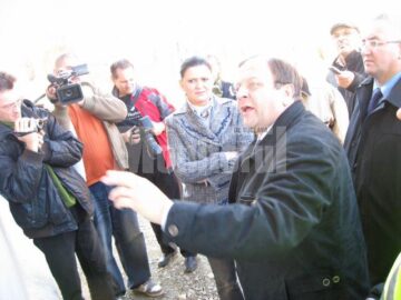 Anca Boagiu a inspectat ieri lucrările de construcție a variantei de ocolire a municipiului reședință de județ