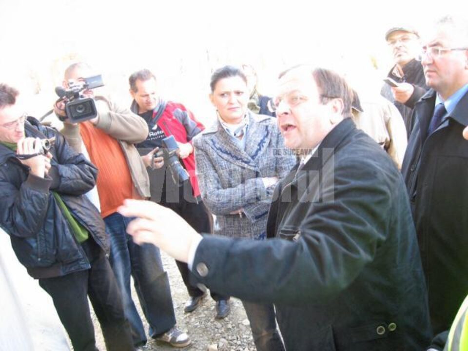 Anca Boagiu a inspectat ieri lucrările de construcție a variantei de ocolire a municipiului reședință de județ