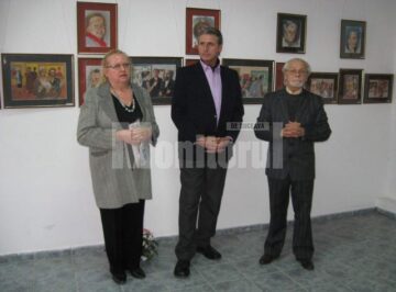 Deschiderea expoziției artistului plastic Anton Costîn