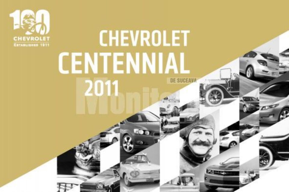 Chevrolet sărbătorește 100 de ani de autovehicule legendare