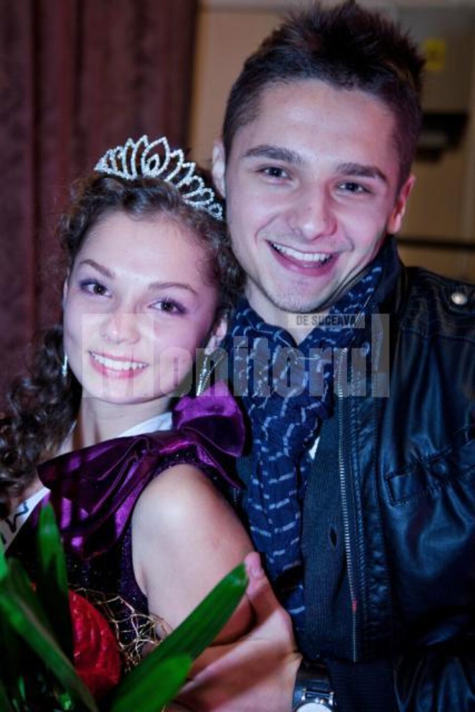 Miss Boboc, Ramona Lionti, și Mister Boboc, Alexandru Horga sunt colegi de clasă