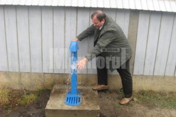 Gheorghe Flutur a testat calitatea apei potabile la Baia