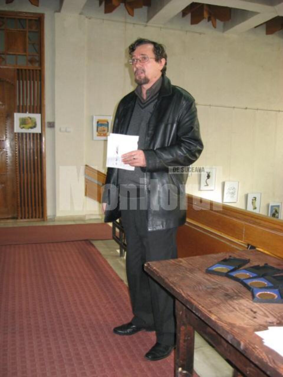 Directorul general adjunct al Muzeului Bucovinei, dr. Ion Mareș