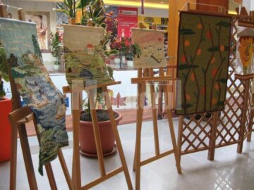 Expoziție de tapiserie la Iulius Mall