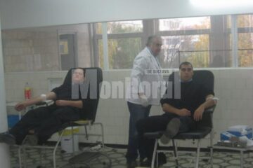 Până pe 11 noiembrie, jandarmii donează sânge în cadrul unei campanii umanitare