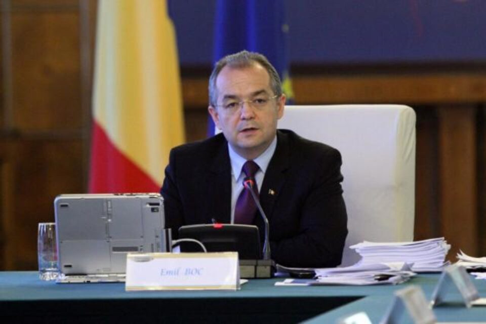 Emil Boc: Vom face la sfârșit o analiză globală în guvern, cu toate datele. Foto: CAPP