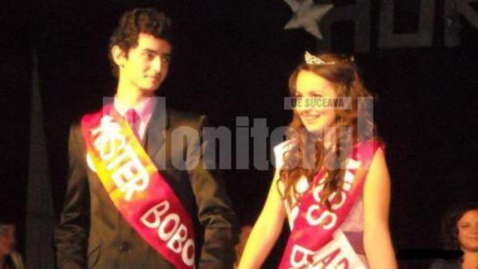 Miss și Mister Eudoxiu Hurmuzachi Andreea Juravle și Călin Hrihorciuc