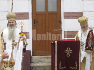 ÎPS Pimen, Arhiepiscopul Sucevei și Rădăuților și ÎPS Teodosie, Arhiepiscopul Tomisului