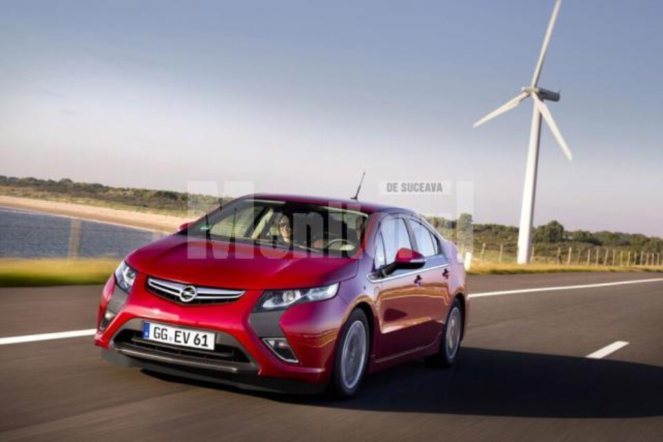 Opel a fabricat primul exemplar Ampera