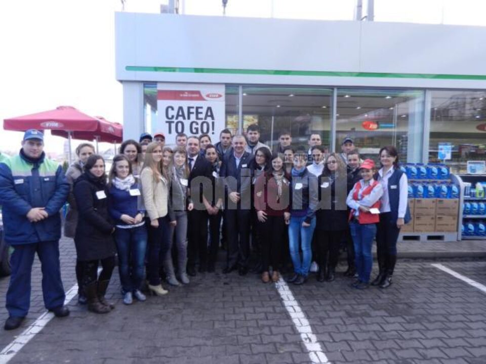 Studenți suceveni, în practică la OMV Fălticeni
