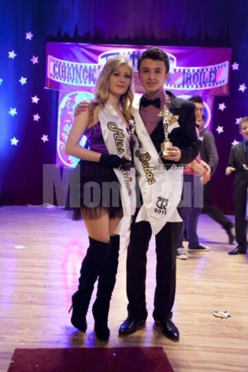 Daiana Robu și Dinel Boca sunt Miss si Mister Boboc CTR