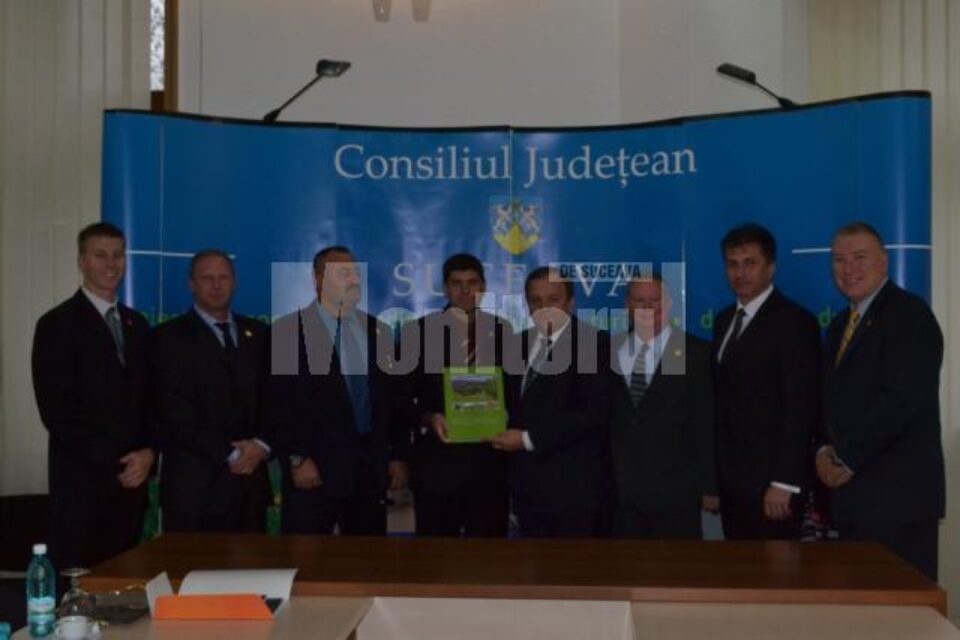 Gheorghe Flutur, împreună cu delegația poliției statului american Florida Gheorghe Flutur, împreună cu delegația poliției statului american Florida